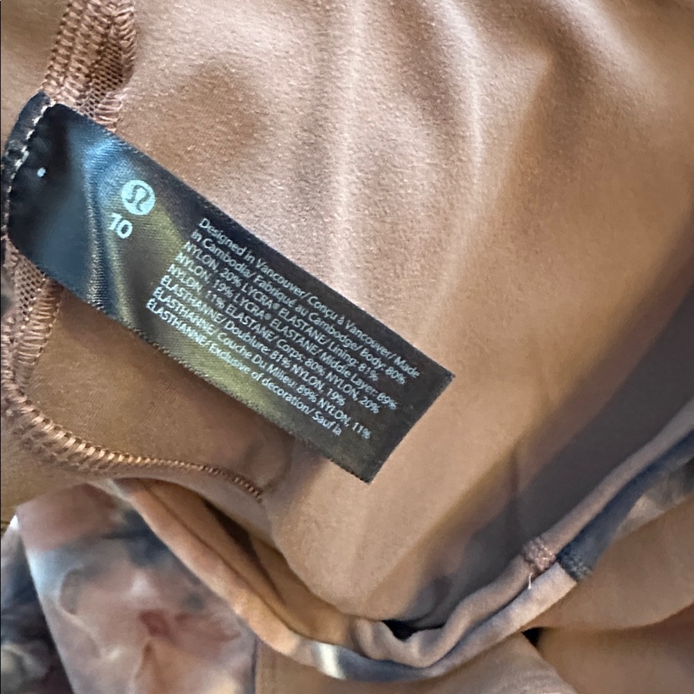 Lululemon High Neck Align Tank - Diamond dye - Picture 4 of 5